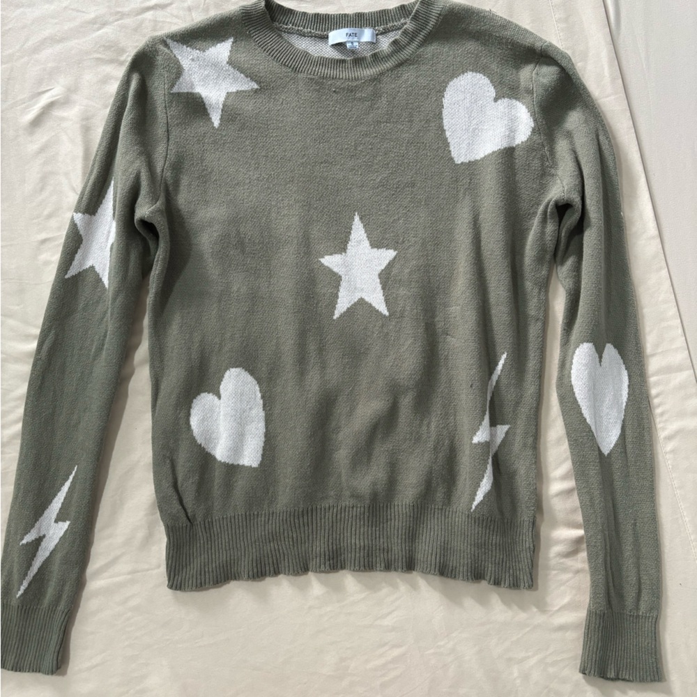 Fate cute green sweater